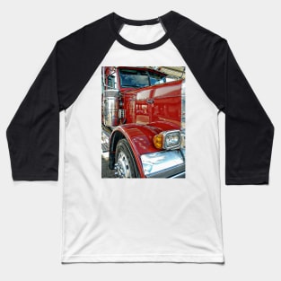 red peterbilt truck Baseball T-Shirt